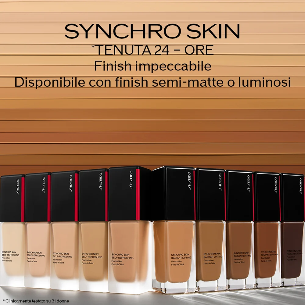 Shiseido Synchro Skin Self Refreshing Foundation SPF30 360 Citrine - Image 4