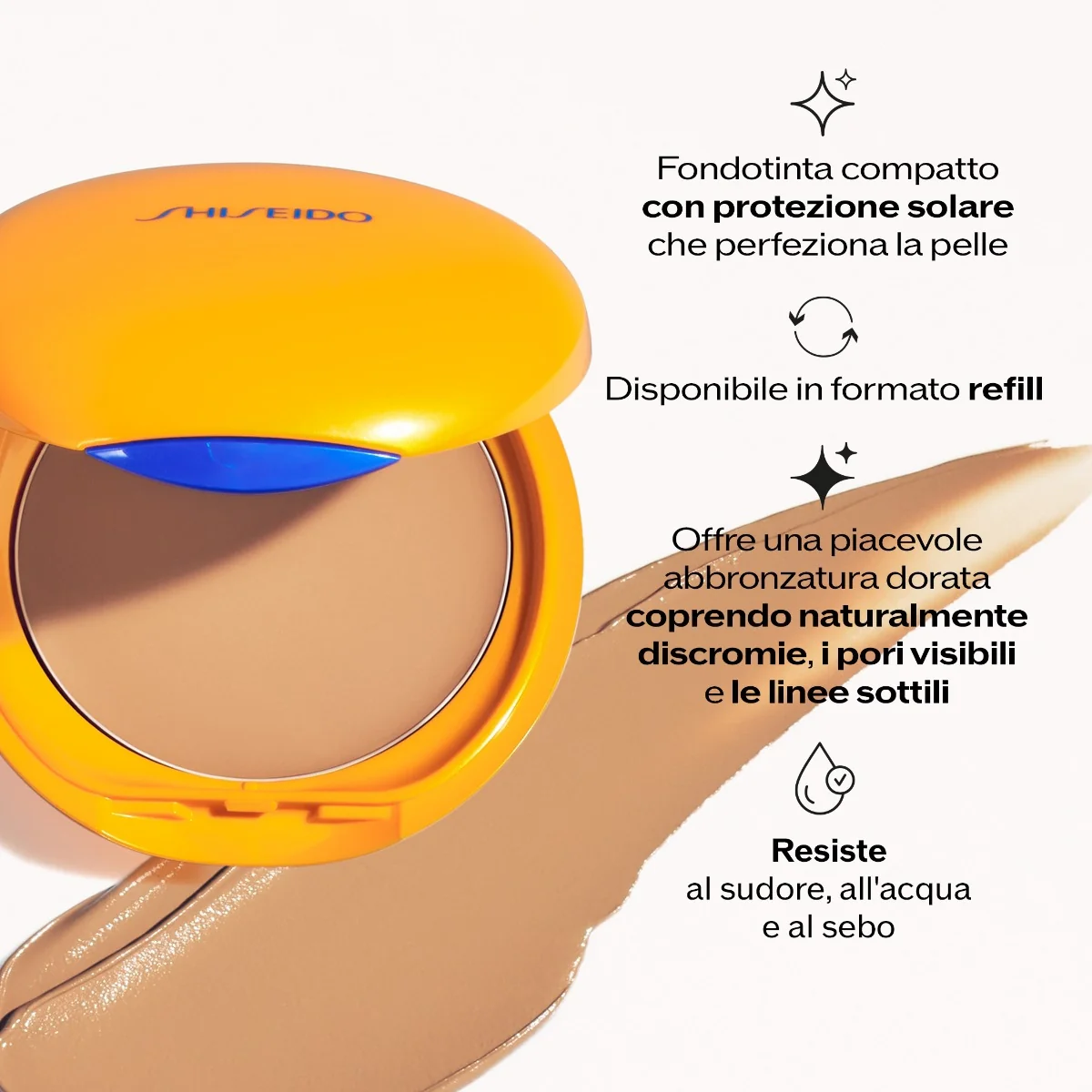 Shiseido Tanning Compact SPF10 Bronze Ricaricabile - Image 3