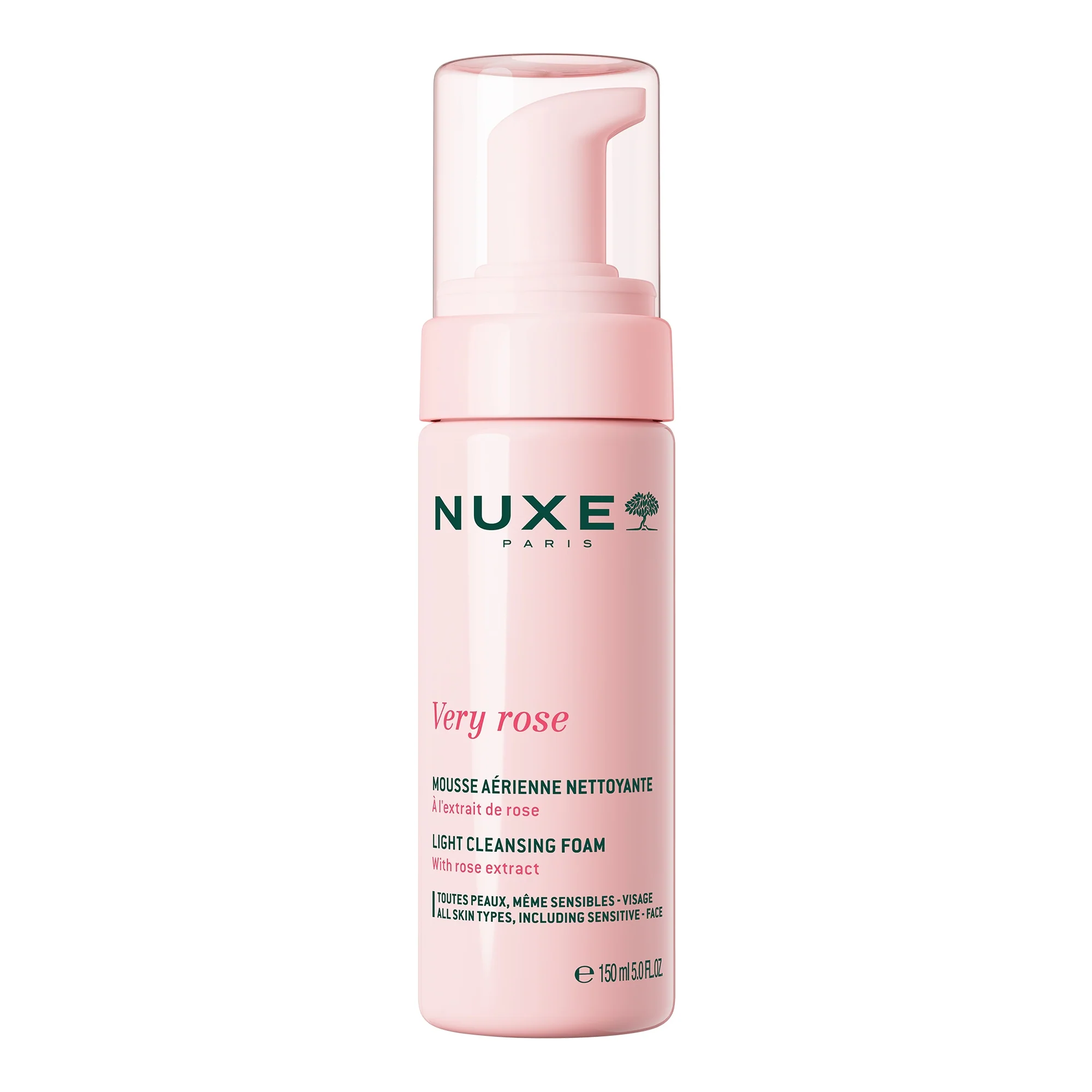 Nuxe Very Rose Mousse Aérienne Nettoyante 150 ml - Image 2