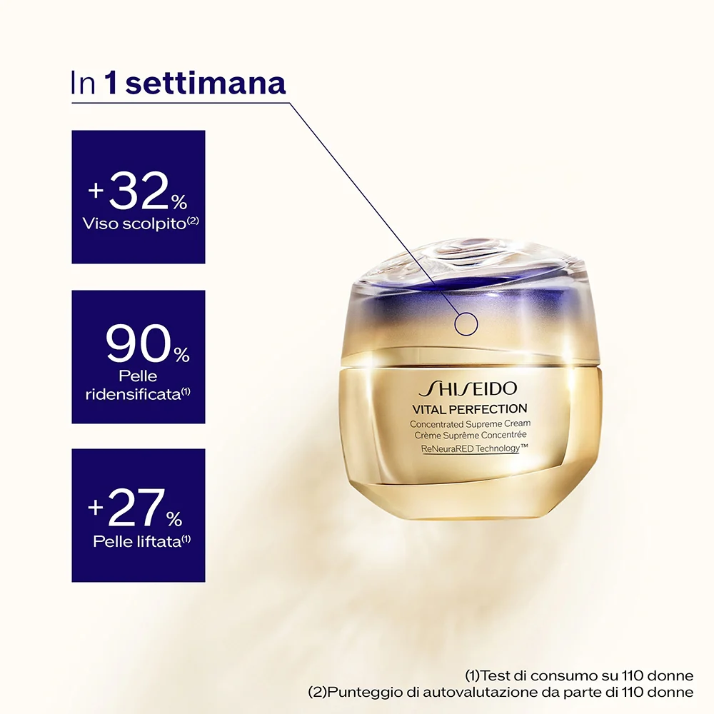 Shiseido Vital Perfection Concentrated Supreme Cream Refill 50 ml Ricarica - Image 3