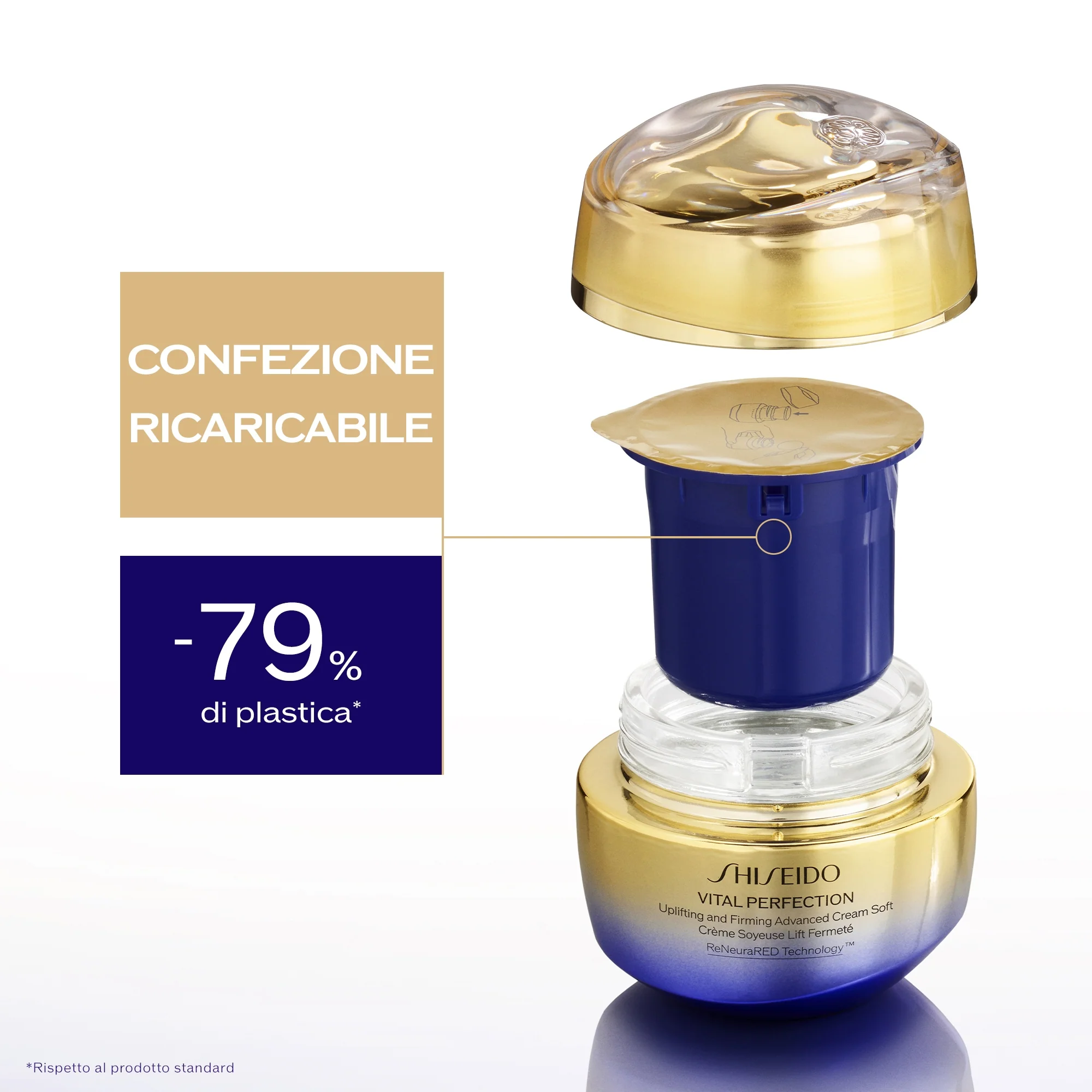 Shiseido Vital Perfection Uplifting and Firming Advanced Cream Soft 50 ml - Image 6