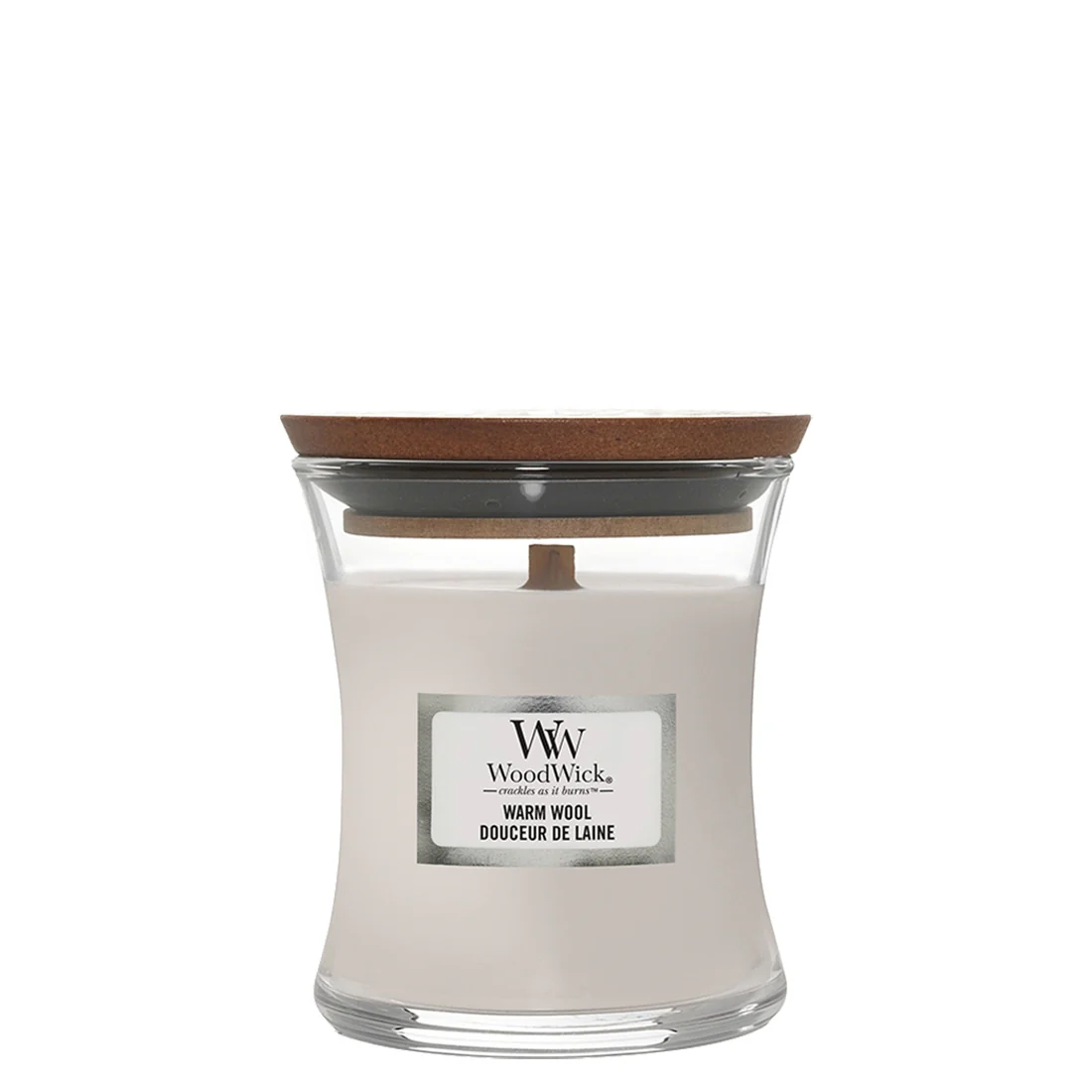Woodwick Warm Wool Piccola ol